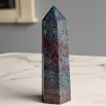Ruby in Kyanite Tower Specimen – Wholehearted Crystal Creations