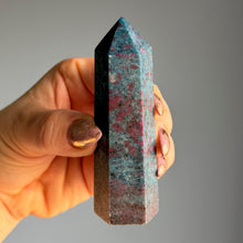 Ruby in Kyanite Tower Specimen – Wholehearted Crystal Creations