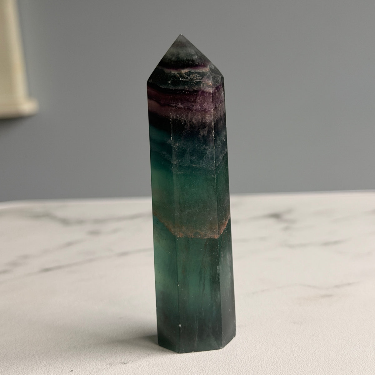 Rainbow Fluorite Tower Specimen #RFT3 – Wholehearted Crystal Creations