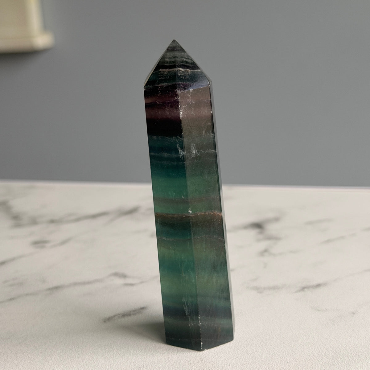 Rainbow Fluorite Tower Specimen #RFT3 – Wholehearted Crystal Creations