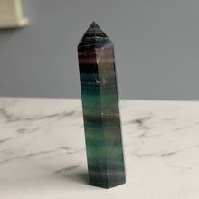 Rainbow Fluorite Tower Specimen #RFT3