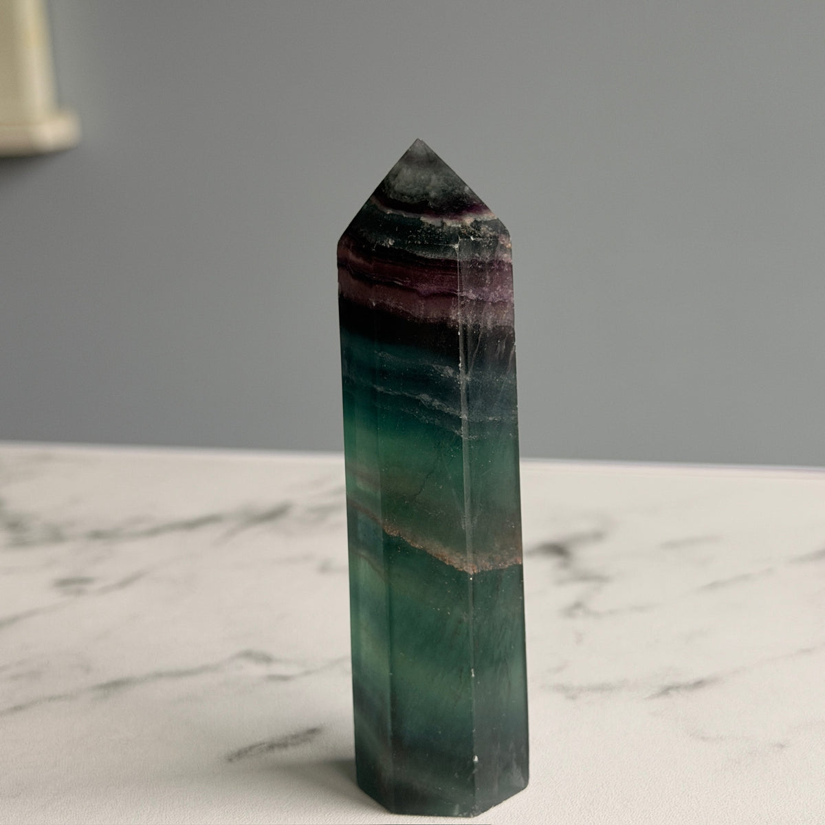 Rainbow Fluorite Tower Specimen #RFT3 – Wholehearted Crystal Creations