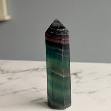 Rainbow Fluorite Tower Specimen #RFT3