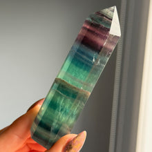 Rainbow Fluorite Tower Specimen #RFT3