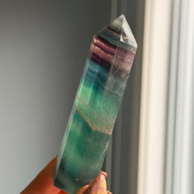 Rainbow Fluorite Tower Specimen #RFT3