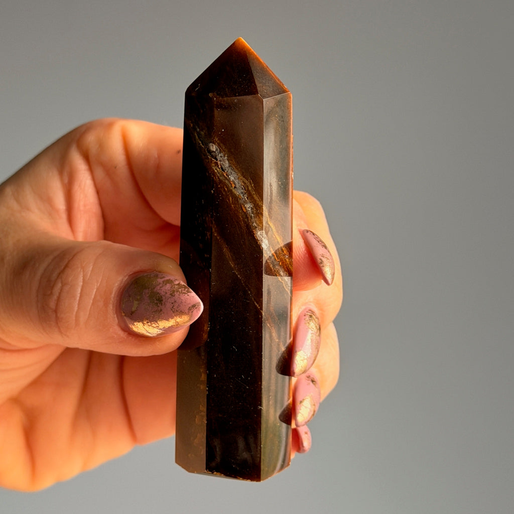 Tiger's Eye Tower Specimen – Wholehearted Crystal Creations