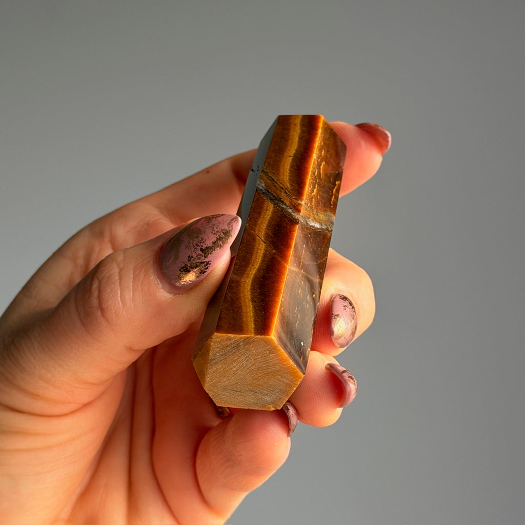 Tiger's Eye Tower Specimen – Wholehearted Crystal Creations