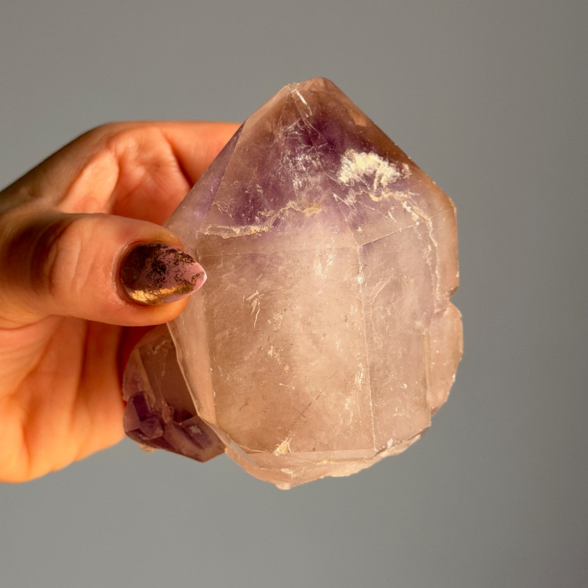 Skeletal Amethyst Scepter Specimen – Wholehearted Crystal Creations