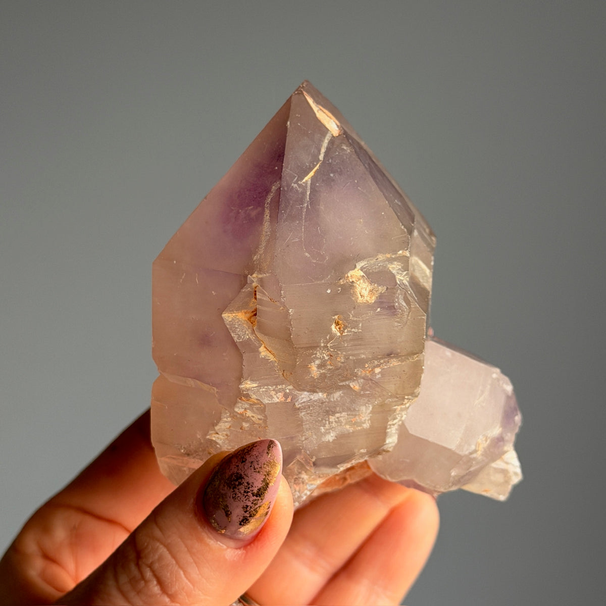 Skeletal Amethyst Scepter Specimen – Wholehearted Crystal Creations