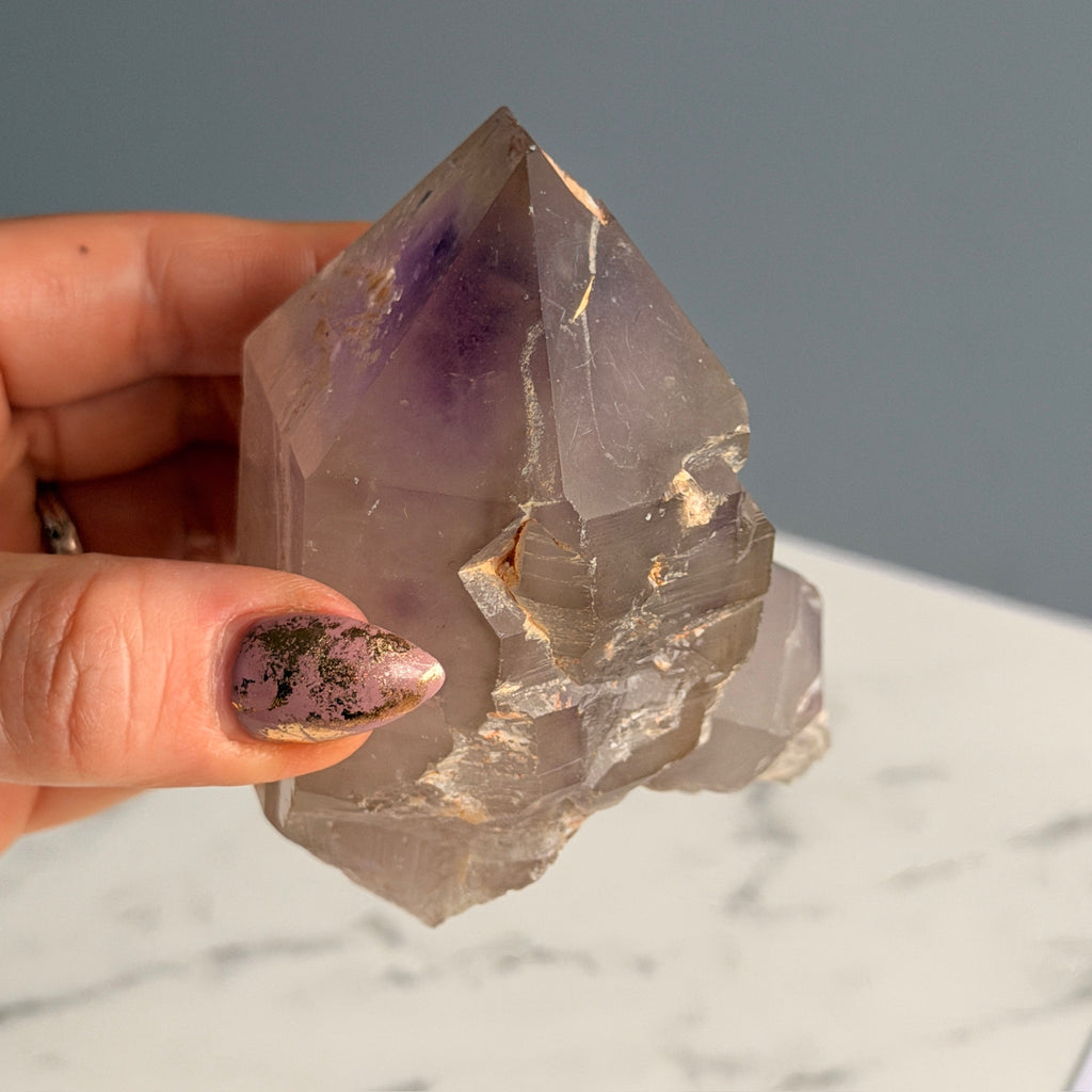 Skeletal Amethyst Scepter Specimen – Wholehearted Crystal Creations