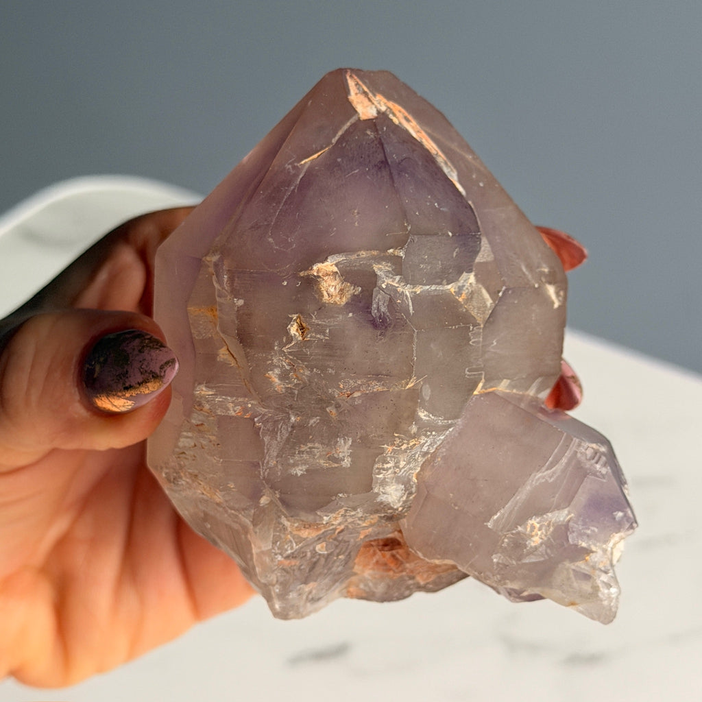 Skeletal Amethyst Scepter Specimen – Wholehearted Crystal Creations