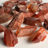 Tangerine Quartz Raw Specimen – Wholehearted Crystal Creations