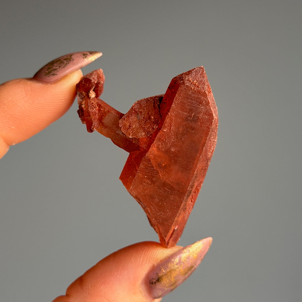 Tangerine Quartz Raw Specimen – Wholehearted Crystal Creations