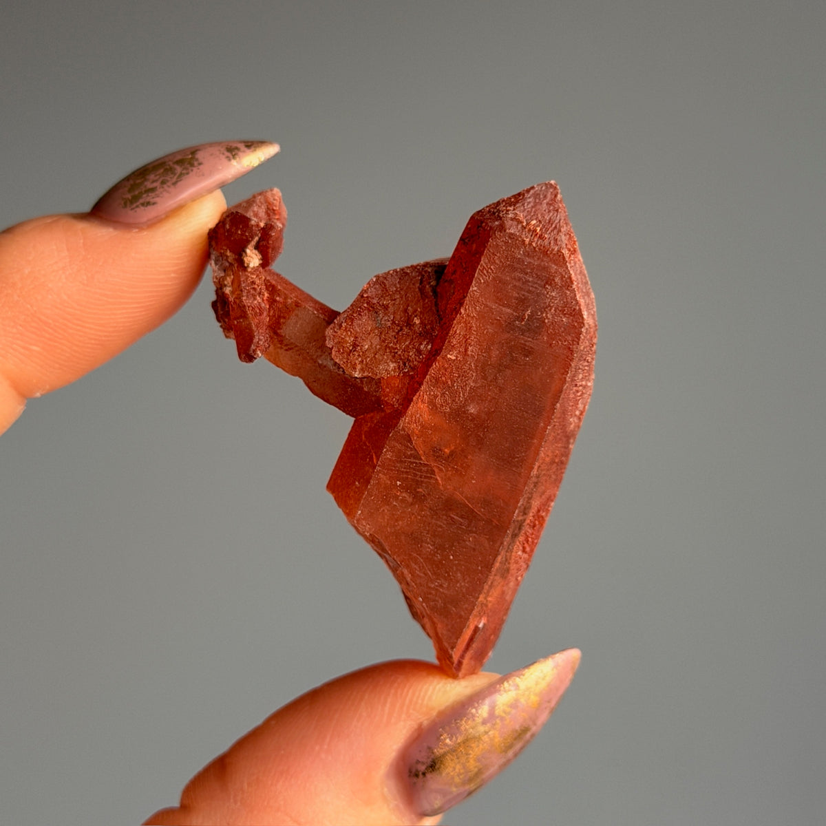Tangerine Quartz Raw Specimen – Wholehearted Crystal Creations