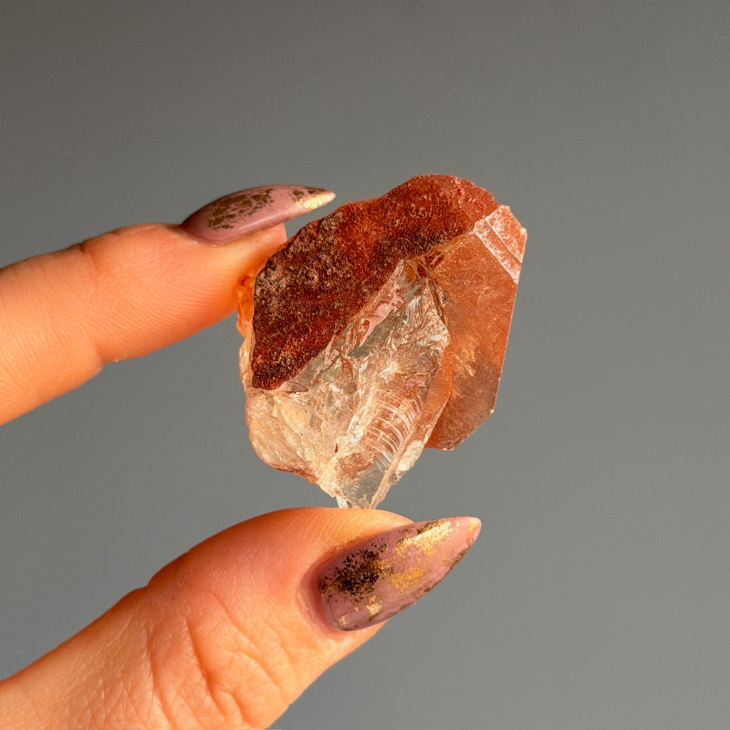 Tangerine Quartz Raw Specimen – Wholehearted Crystal Creations