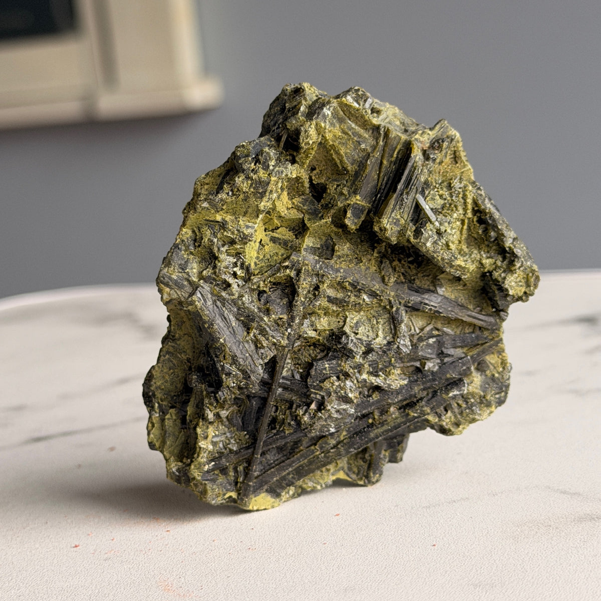 Epidote Raw Specimen – Wholehearted Crystal Creations