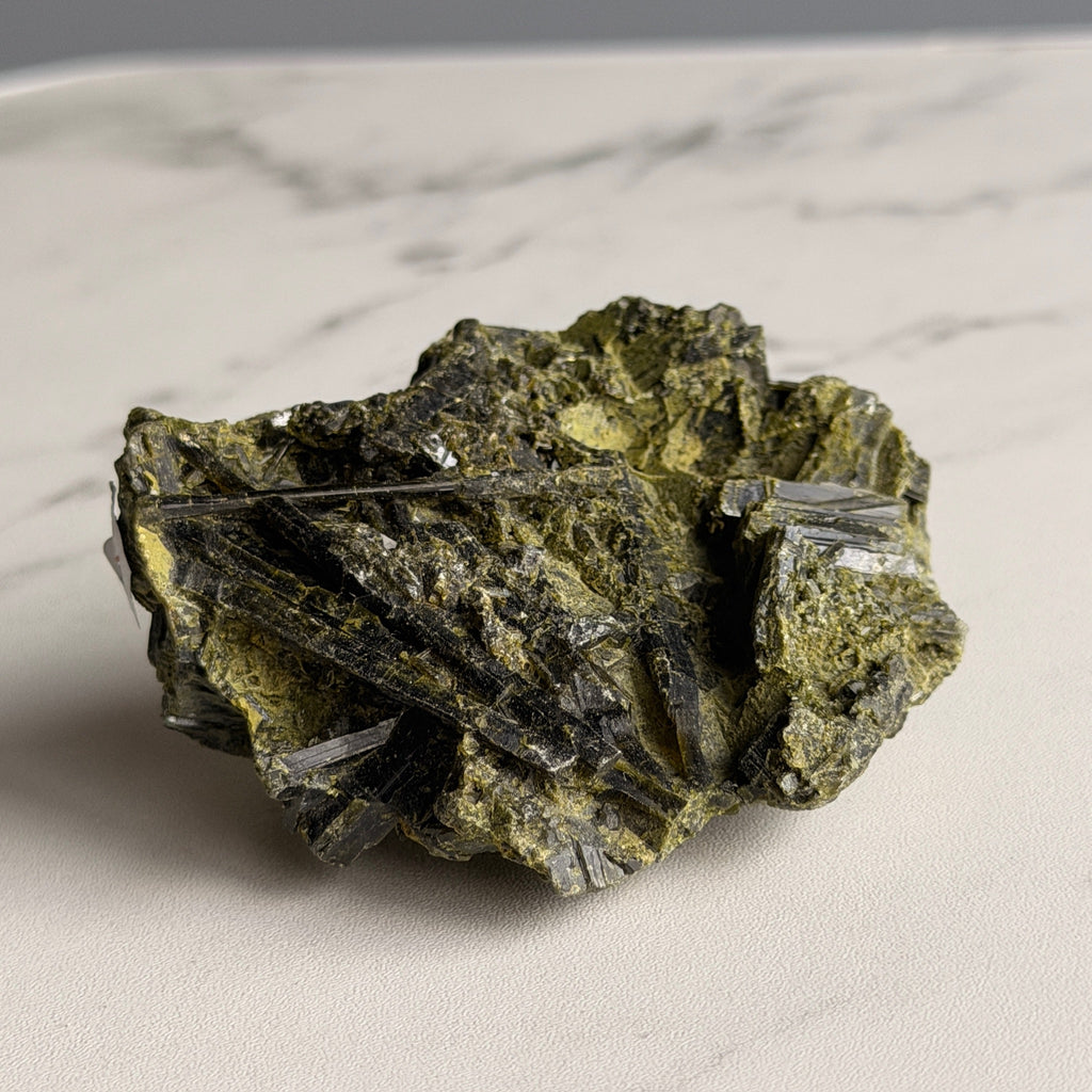 Epidote Raw Specimen – Wholehearted Crystal Creations