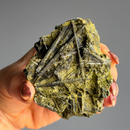 Epidote Raw Specimen – Wholehearted Crystal Creations
