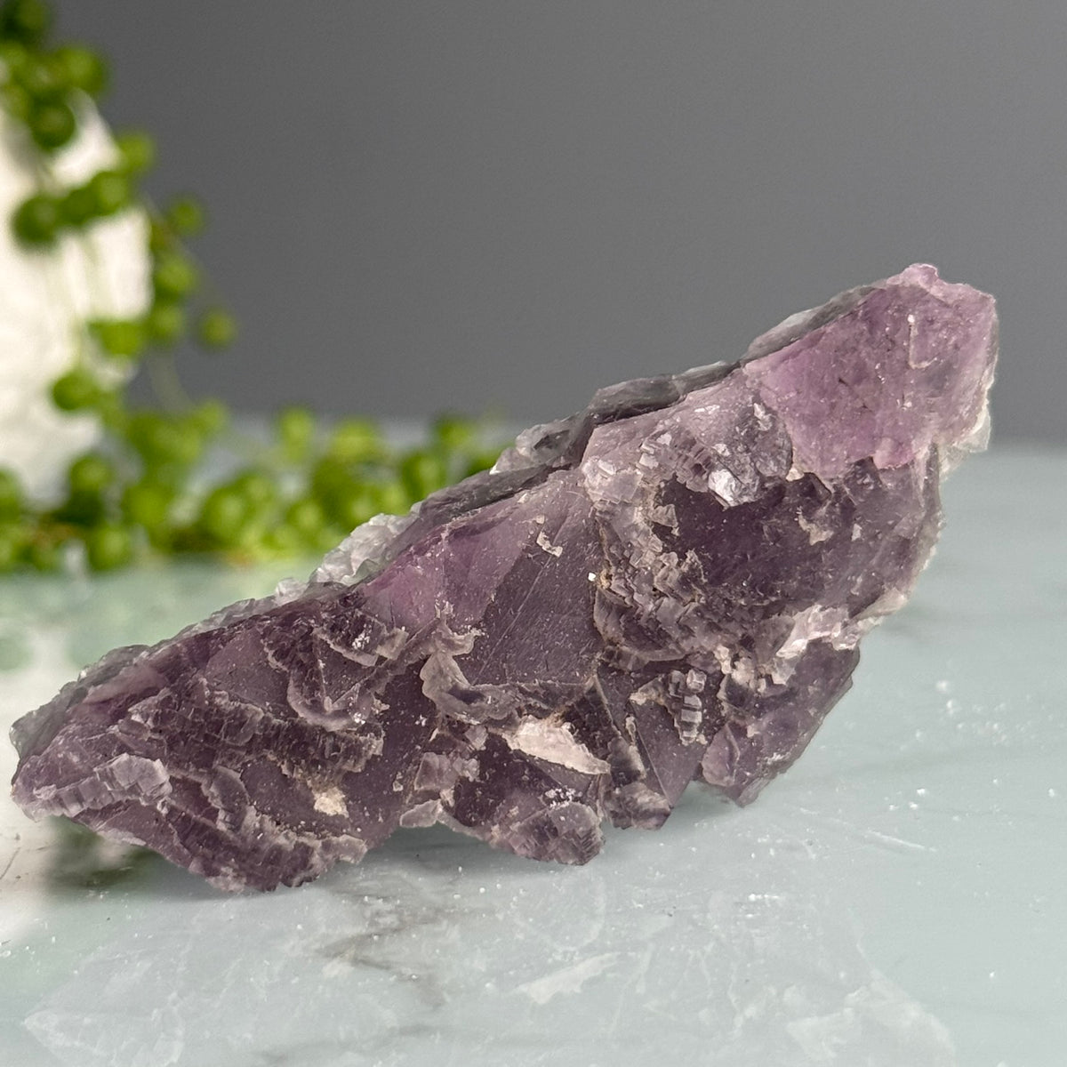 Etched Purple Fluorite Raw Crystal Specimen – Wholehearted Crystal Creations