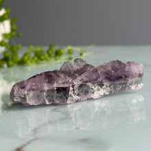 Etched Purple Fluorite Raw Crystal Specimen