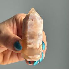 Flower Agate Tower Specimen