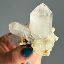 Epidote + Chlorite in Quartz Specimen