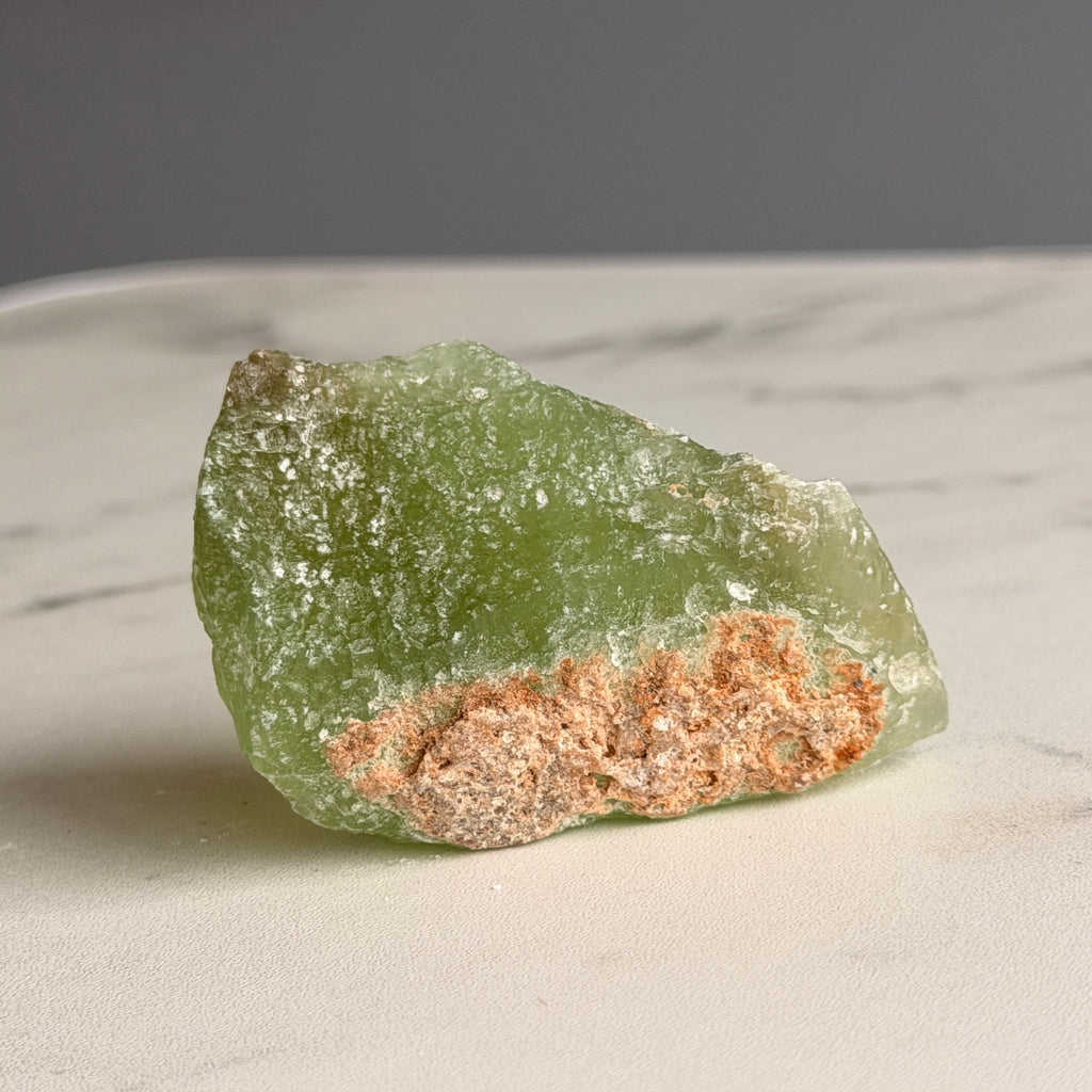 Green Calcite Raw Specimen – Wholehearted Crystal Creations