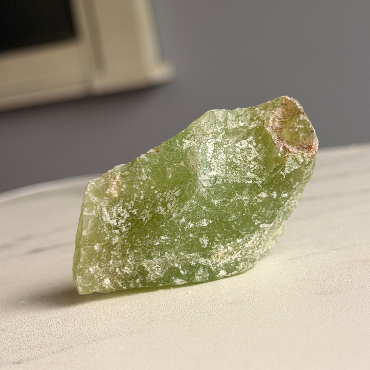 Green Calcite Raw Specimen – Wholehearted Crystal Creations