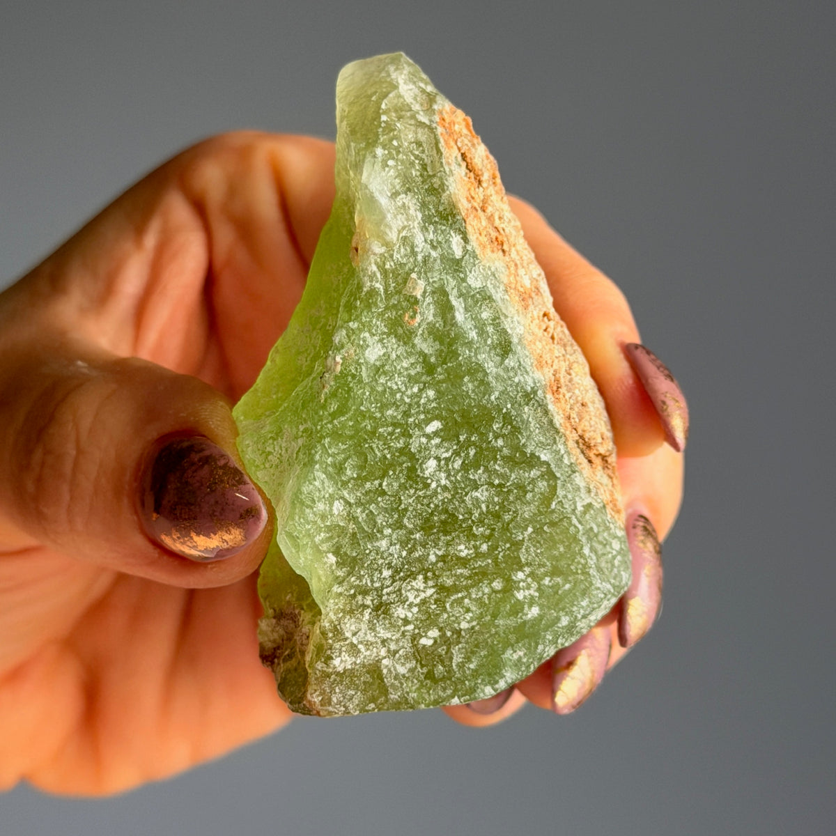 Green Calcite Raw Specimen – Wholehearted Crystal Creations
