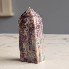Pink Tourmaline with Lepidolite Tower Specimen #5 – Wholehearted Crystal Creations