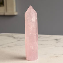 Rose Quartz Tower Specimen – Wholehearted Crystal Creations