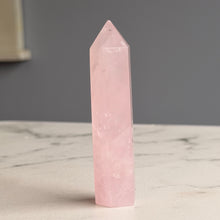 Rose Quartz Tower Specimen – Wholehearted Crystal Creations