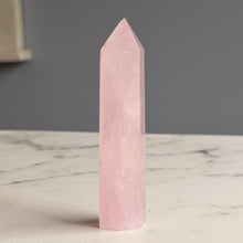 Rose Quartz Tower Specimen – Wholehearted Crystal Creations