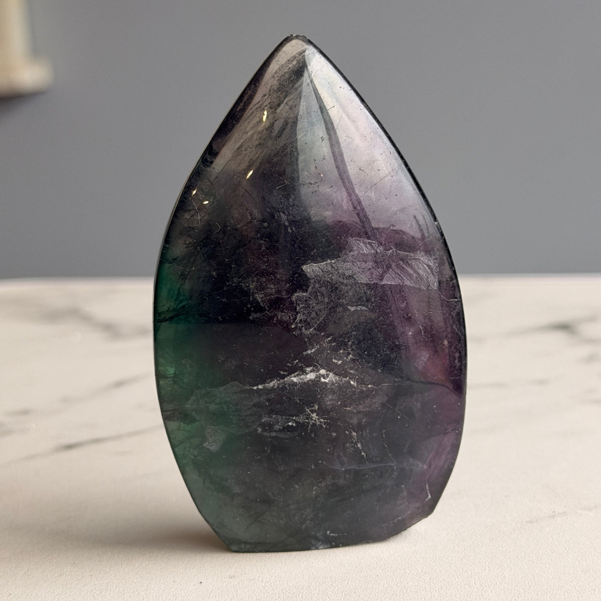 Fluorite Freeform Flame Specimen – Wholehearted Crystal Creations