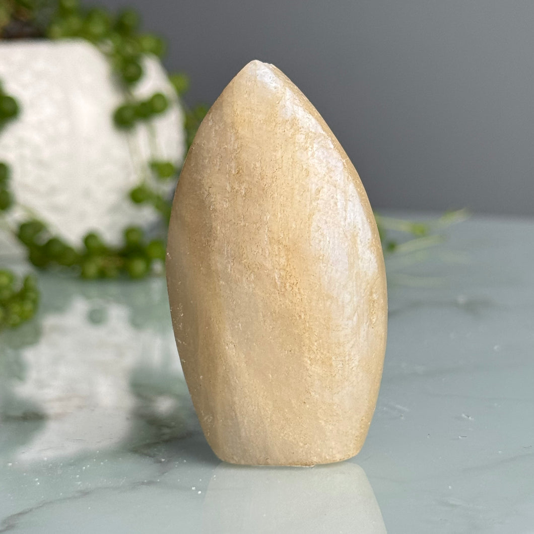 Moonstone Flame Crystal Specimen