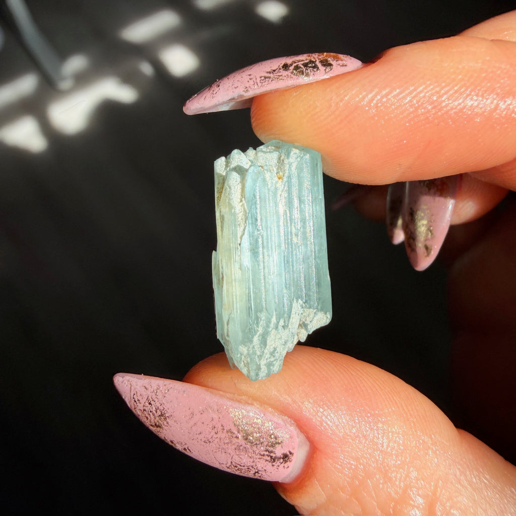 Aquamarine Beryl Specimen #AQ30 – Wholehearted Crystal Creations