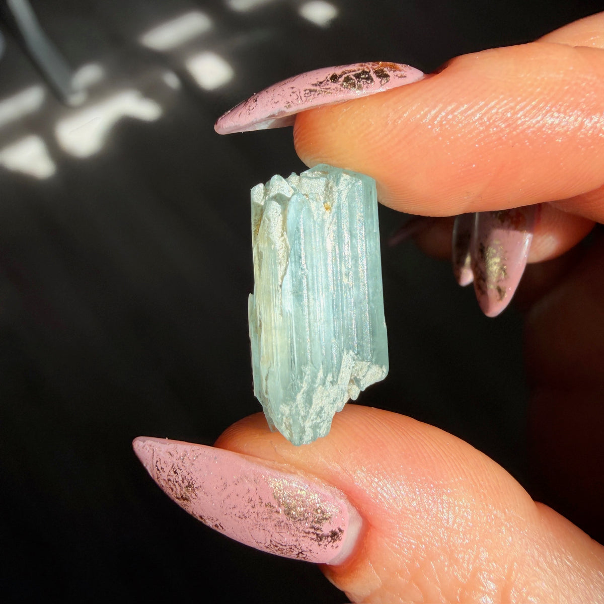 Aquamarine Beryl Specimen #AQ30 – Wholehearted Crystal Creations