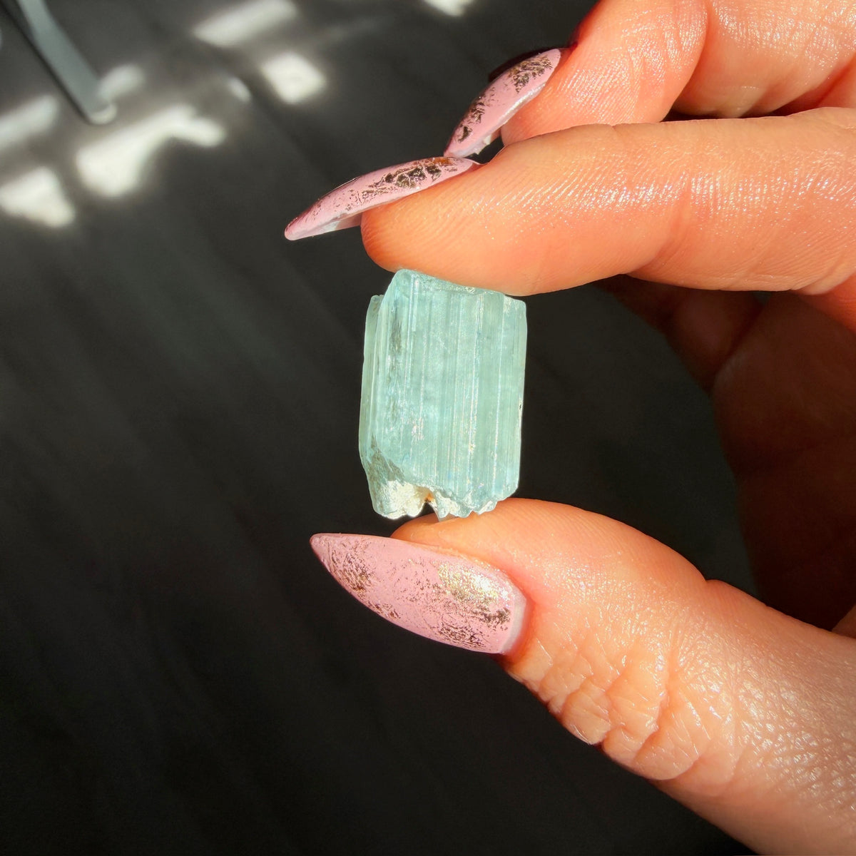 Aquamarine Beryl Specimen #AQ30 – Wholehearted Crystal Creations
