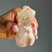 Flower Agate Goddess Body Carving Crystal Specimen