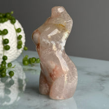 Flower Agate Goddess Body Carving Crystal Specimen