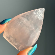 Pink Fluorite Crystal Flame Specimen