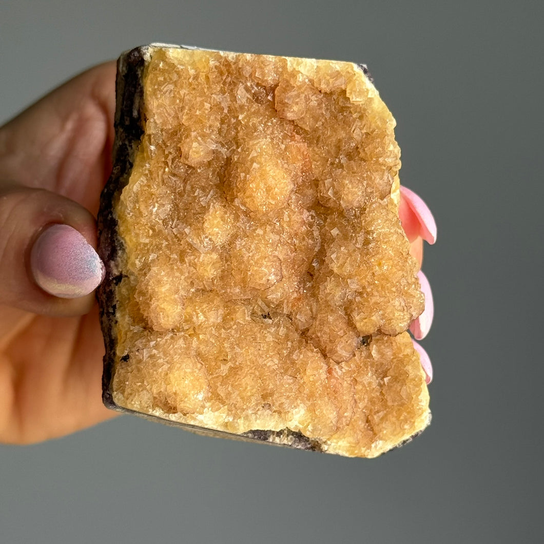 Yellow Fluorite Raw Crystal Cluster Specimen