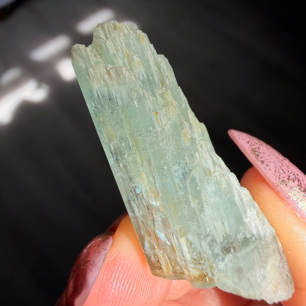 Aquamarine Beryl Specimen #AQ1 – Wholehearted Crystal Creations