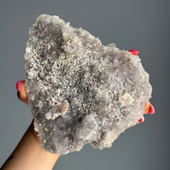 Flower Amethyst Plate Crystal Specimen – Wholehearted Crystal Creations