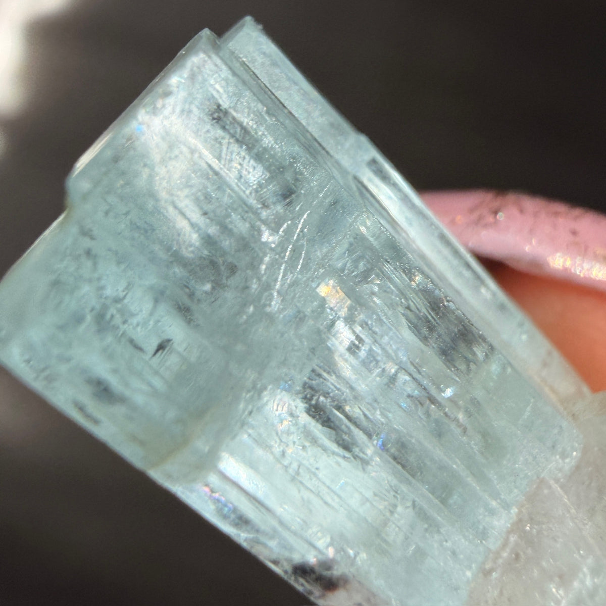 Aquamarine Beryl Specimen #AQ26 – view 3 – Wholehearted Crystal Creations