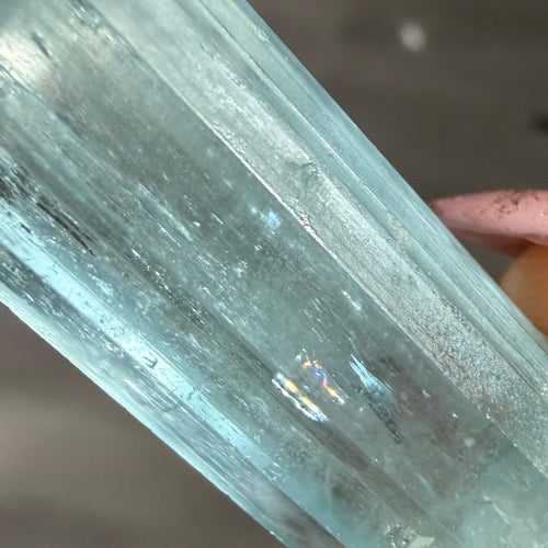 Aquamarine Beryl Specimen #AQ5 – view 2 – Wholehearted Crystal Creations