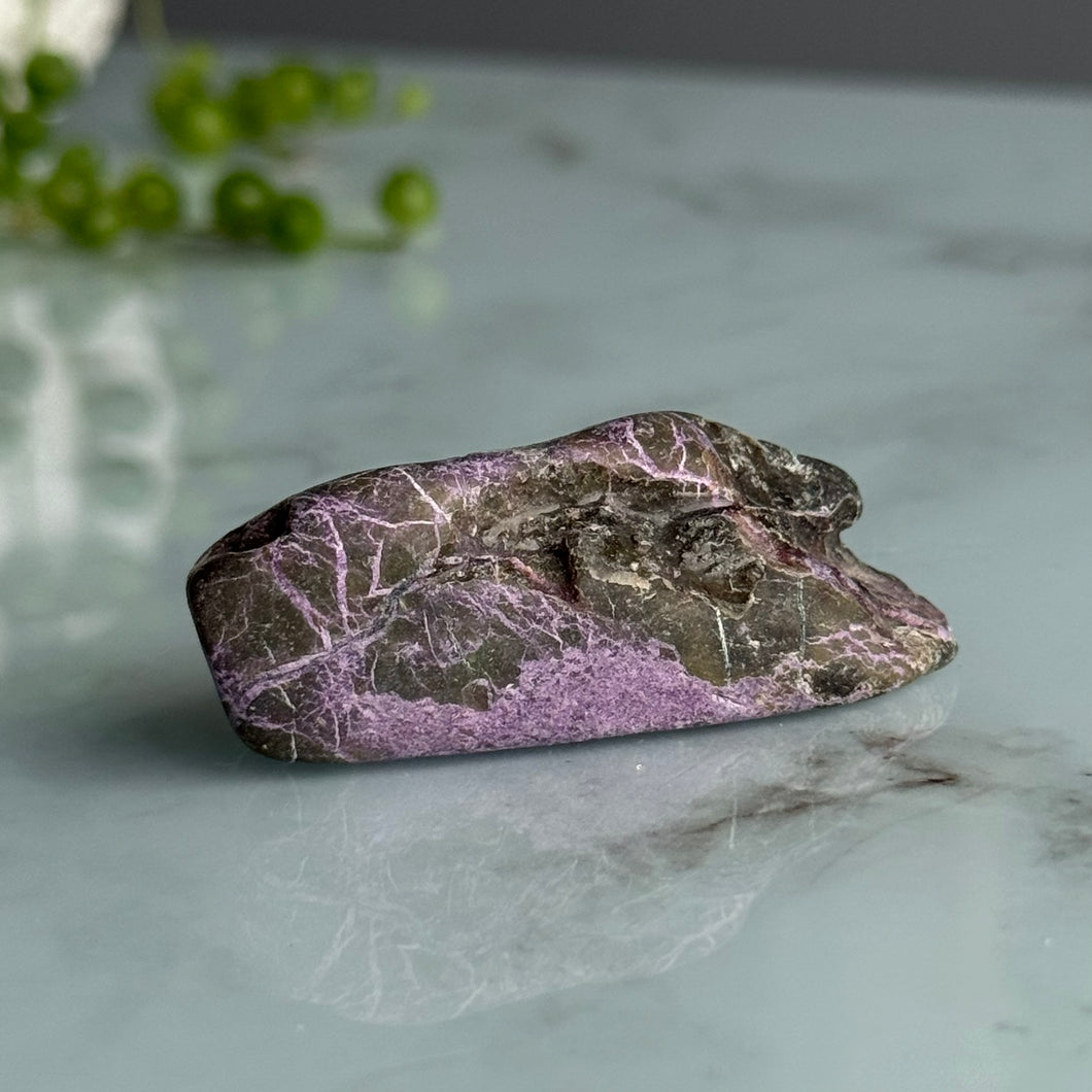 Stitchtite + Serpentine Unpolished Crystal Specimen