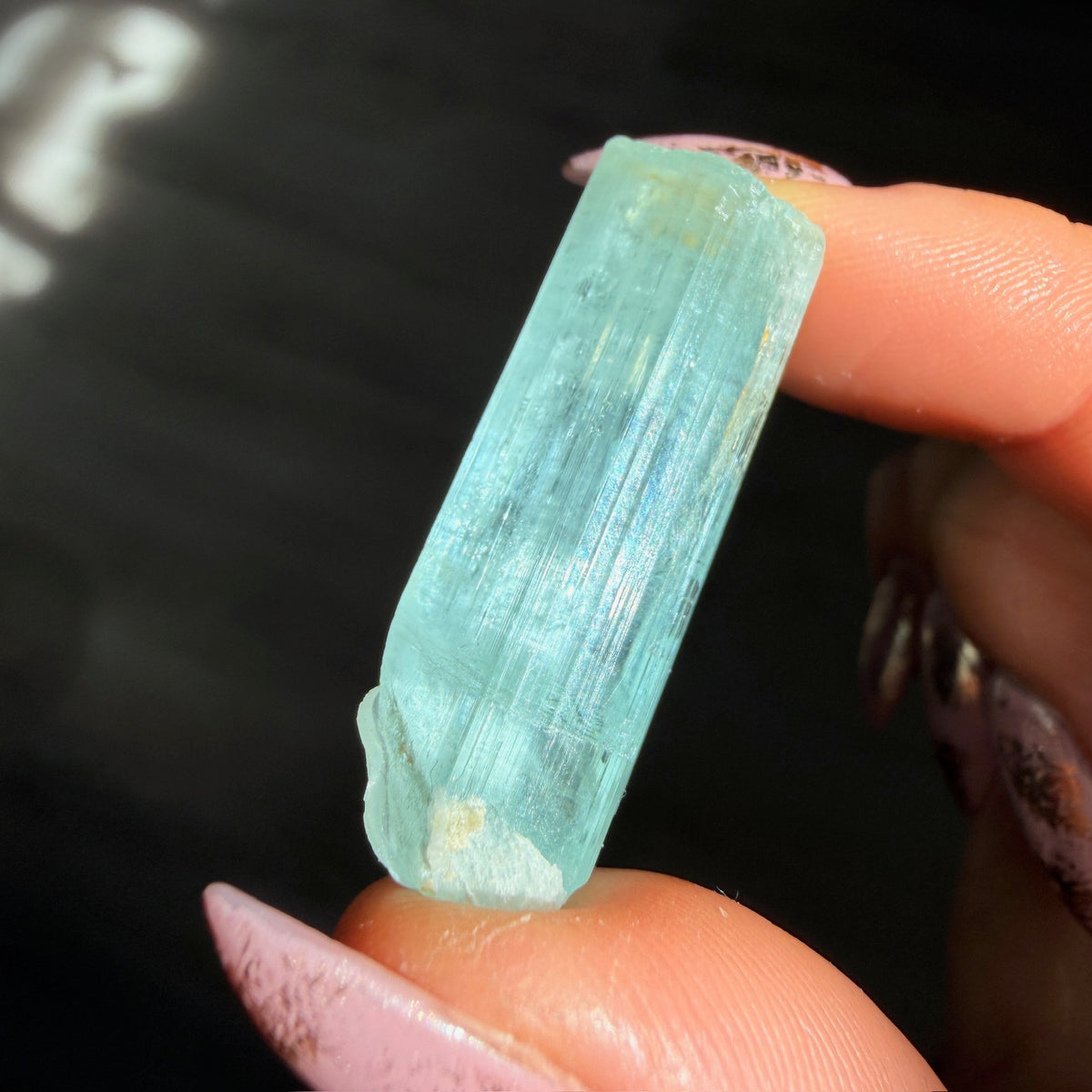 Aquamarine Beryl Specimen #AQ8 – Wholehearted Crystal Creations