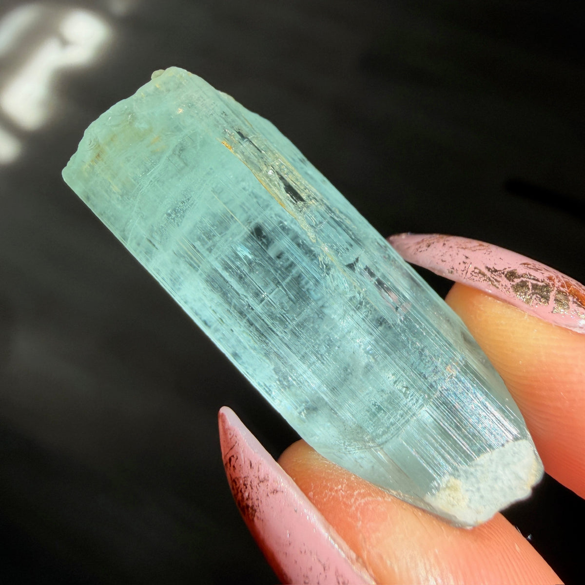 Aquamarine Beryl Specimen #AQ8 – Wholehearted Crystal Creations