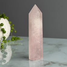 Rose Quartz Crystal Tower Specimen